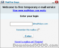 Mail for Days Desktop client screenshot